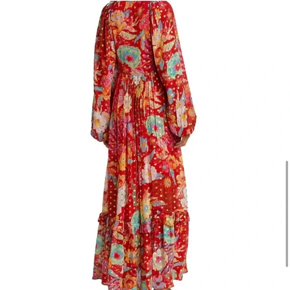 Farm Rio Hudson Floral Maxi Dress - Picture 2 of 12